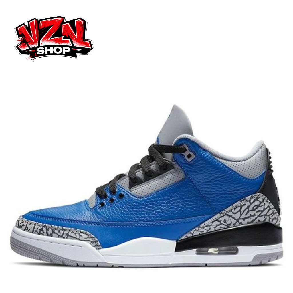 Air Jordan 3- Varsity Royal Cement