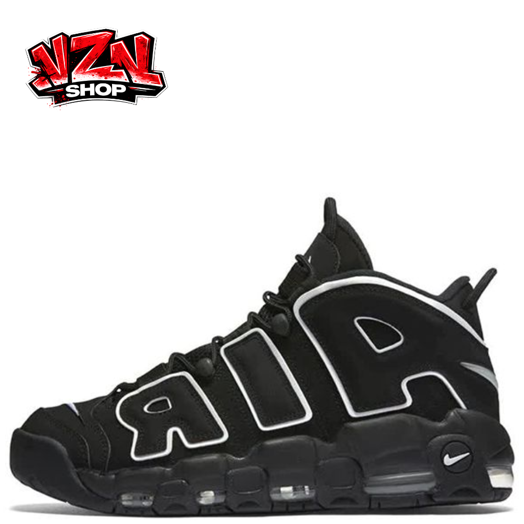 Air More Uptempo “Black White Outline”