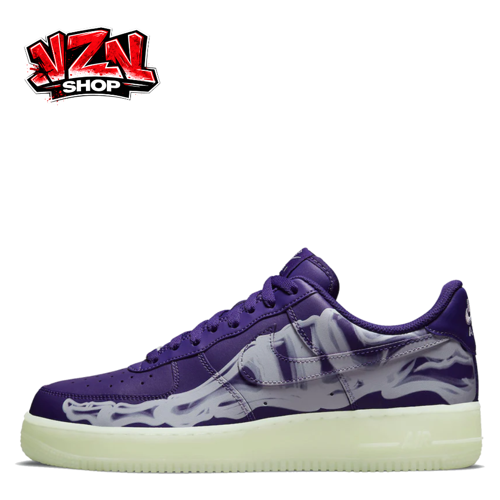 Air Force 1 Skeleton Purple
