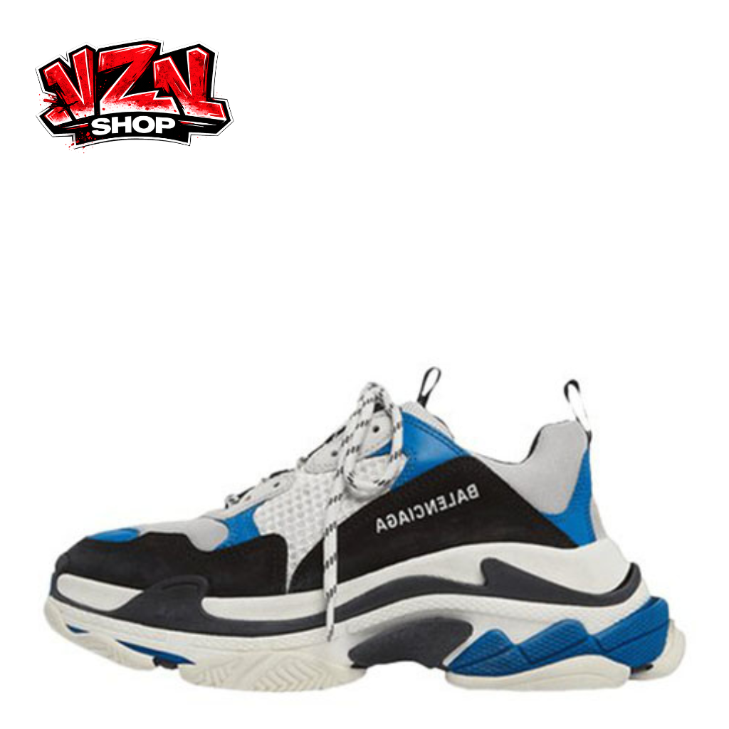 Balenciaga Triple S- Black Blue White