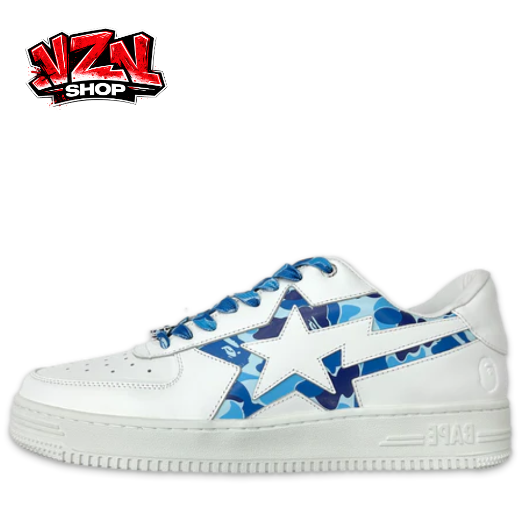 BAPE STA “White Blue Camo”