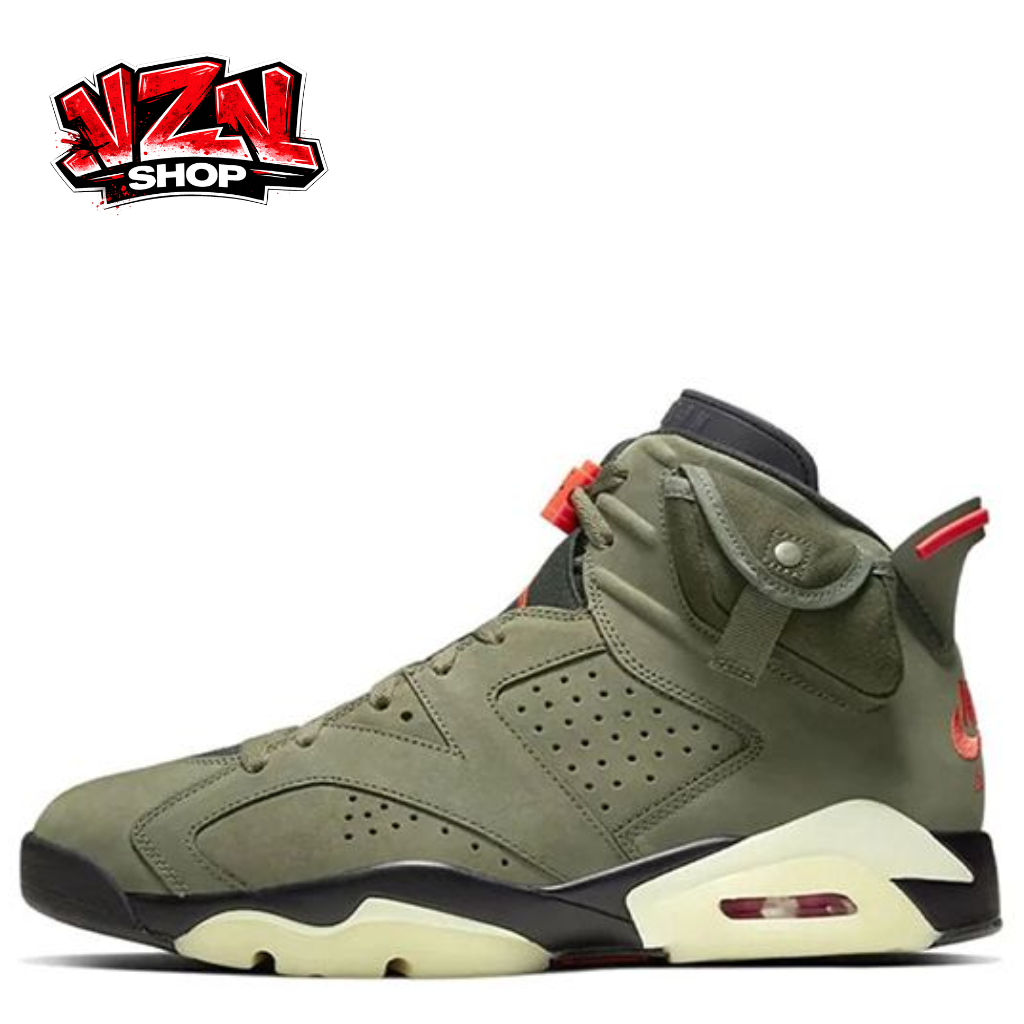 Air Jordan 6- Olive Travis Scott