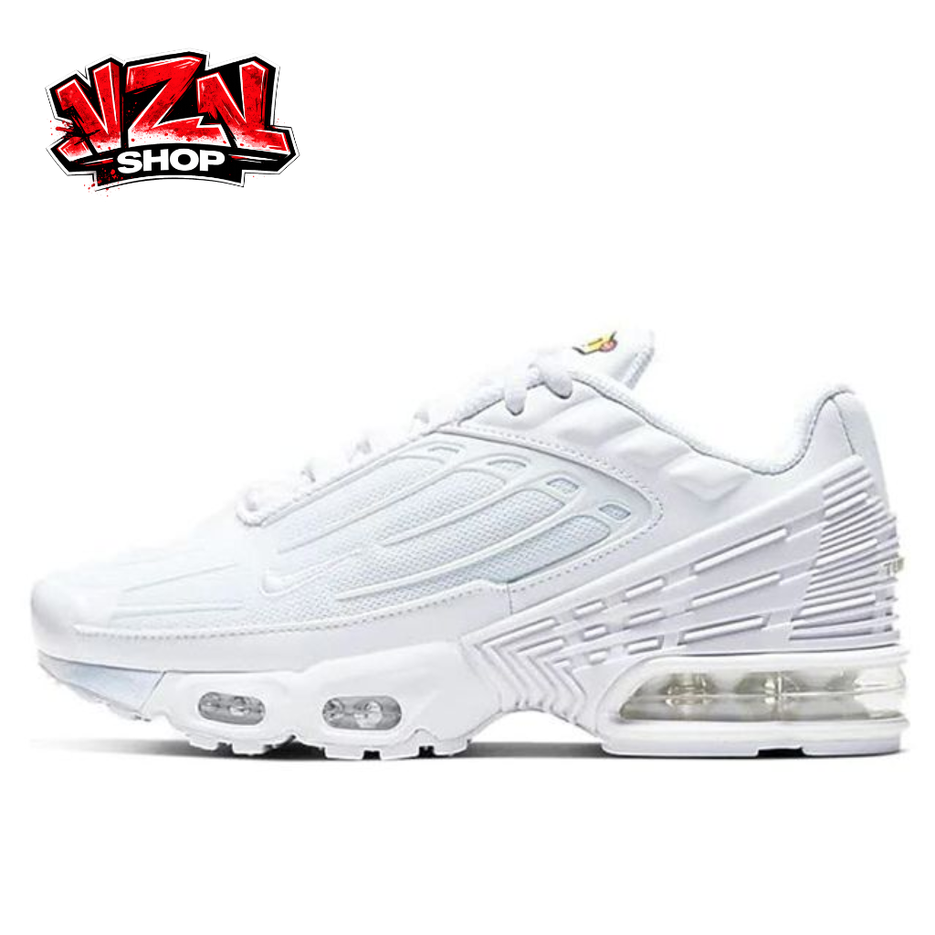 Airmax Plus 3- Triple White