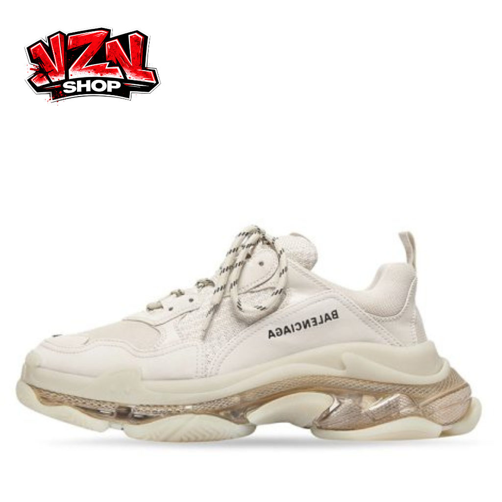 Balenciaga Triple S- Clear Sole Beige