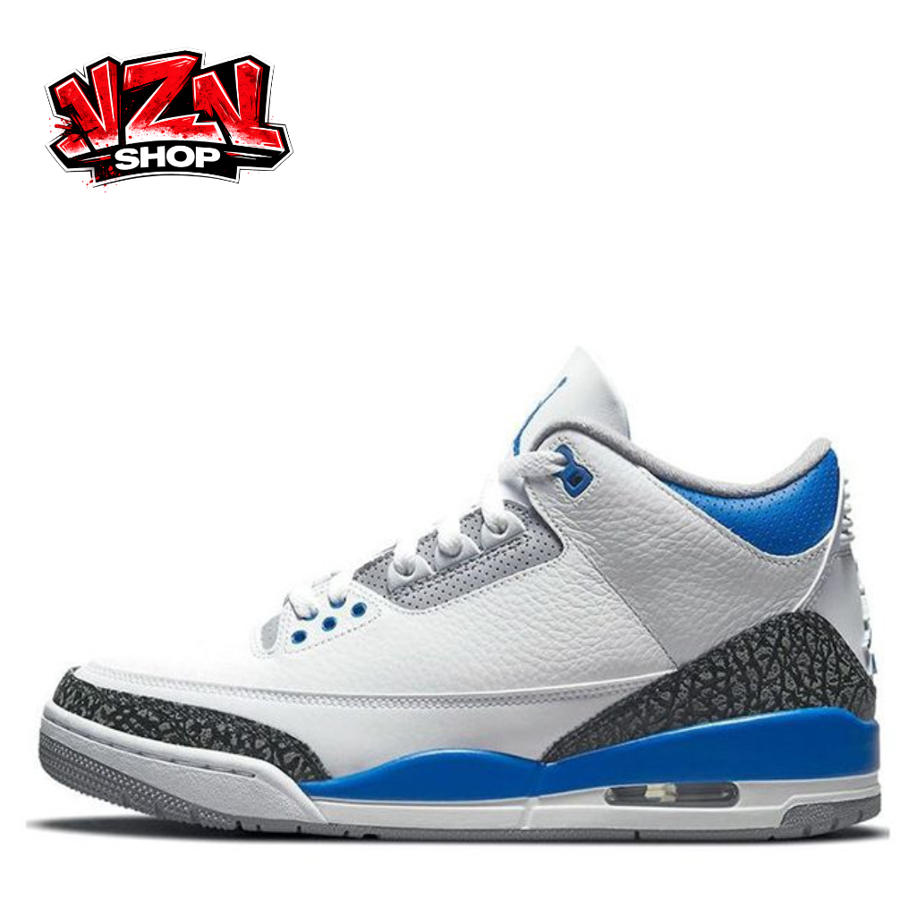 Air Jordan 3- Racer Blue