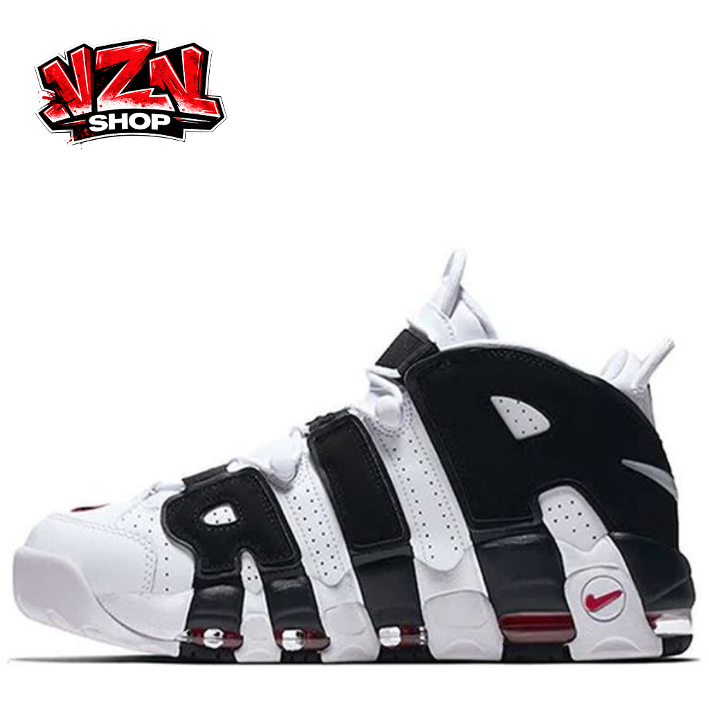 Air More Uptempo “Black White Red”