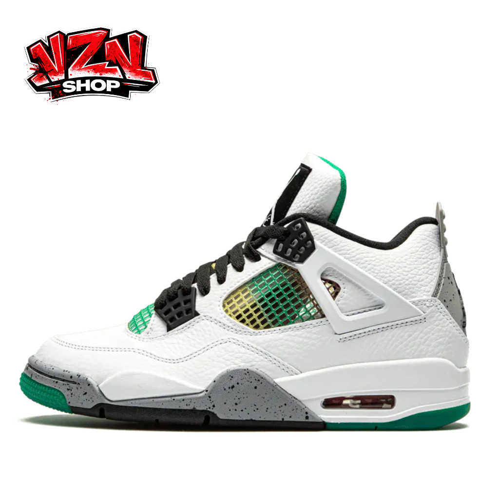 J4 RETRO LUCID GREEN RASTA