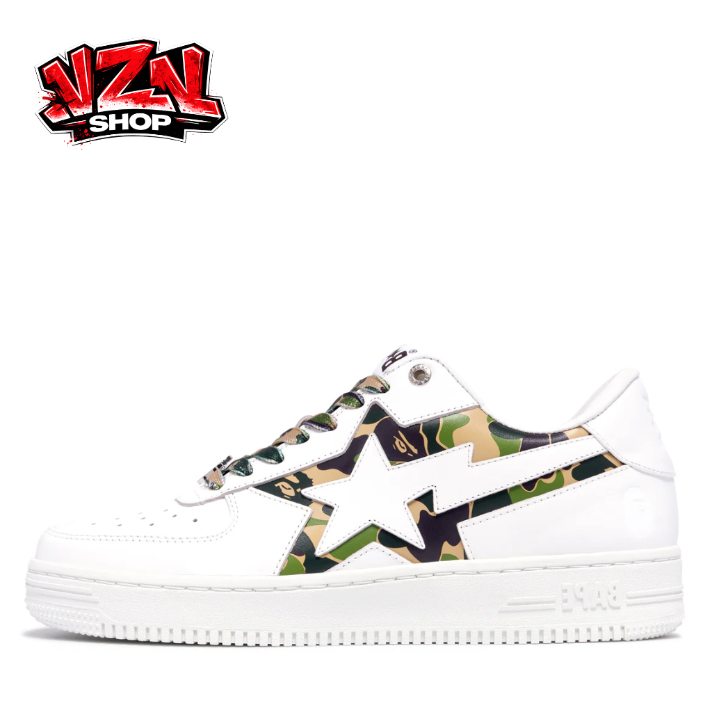BAPE STA “White Green Camo”