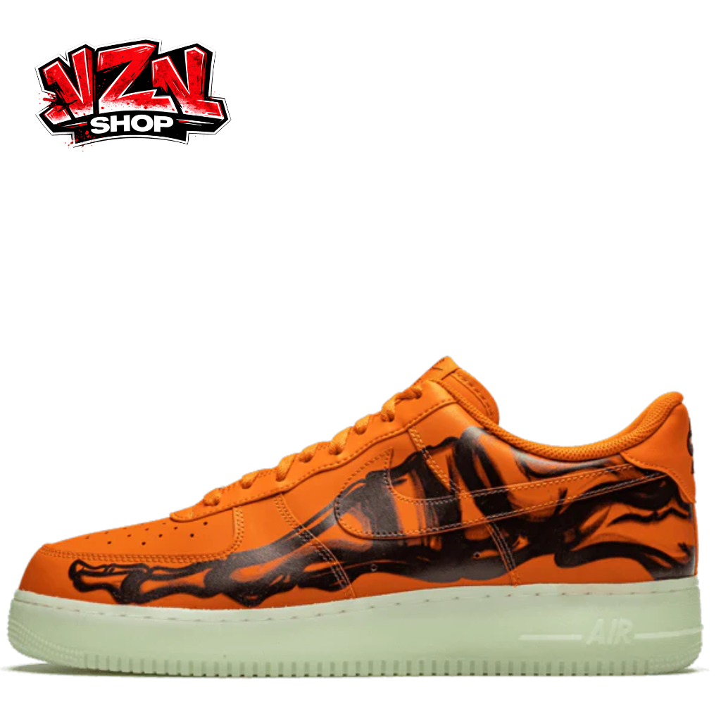 Air Force 1 Skeleton Orange