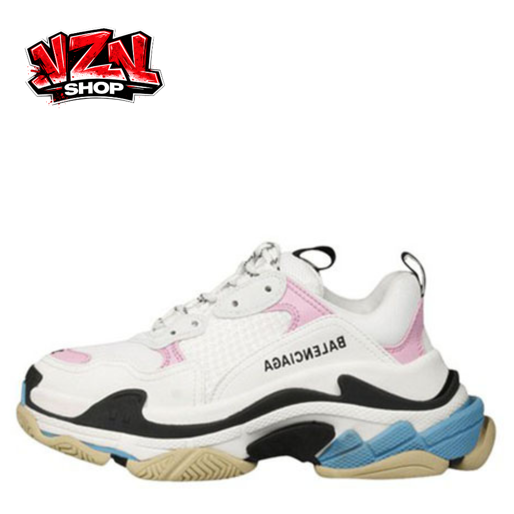 Balenciaga Triple S- White Pink