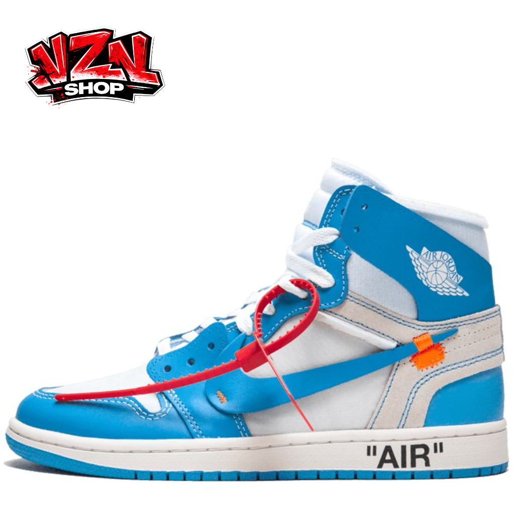 Off-White x Air Jordan 1  University Blue “UNC”