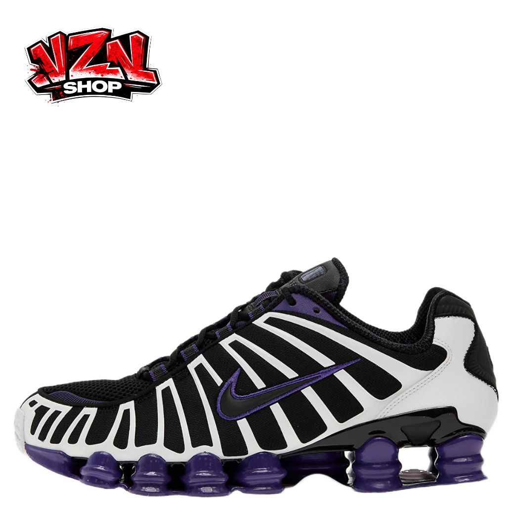Shox TL Black White Purple