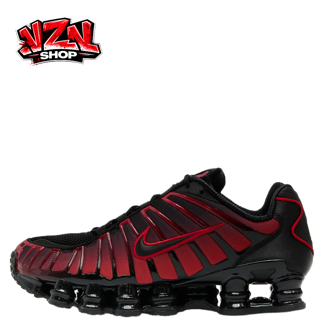 Shox TL Black Red Gradient