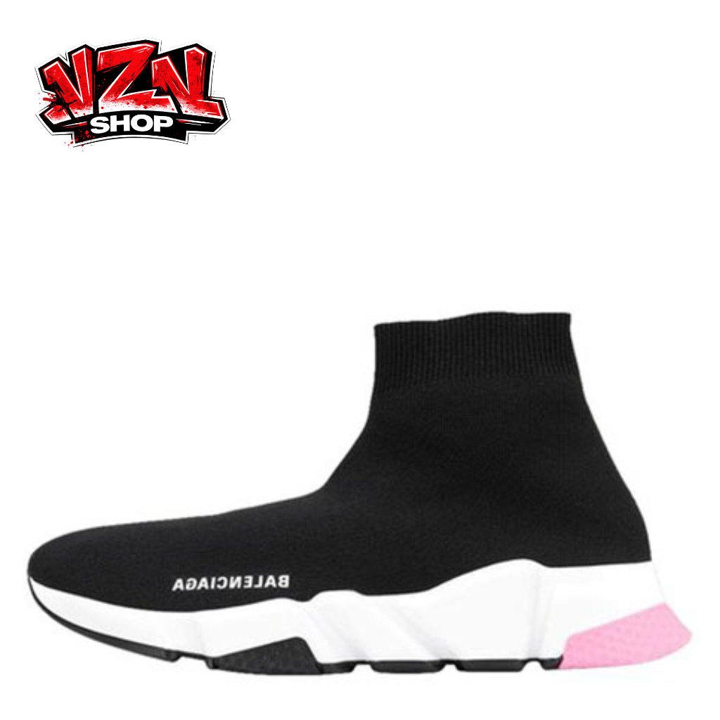 Balenciaga Speed Trainer “Black/White/Pink Sole”